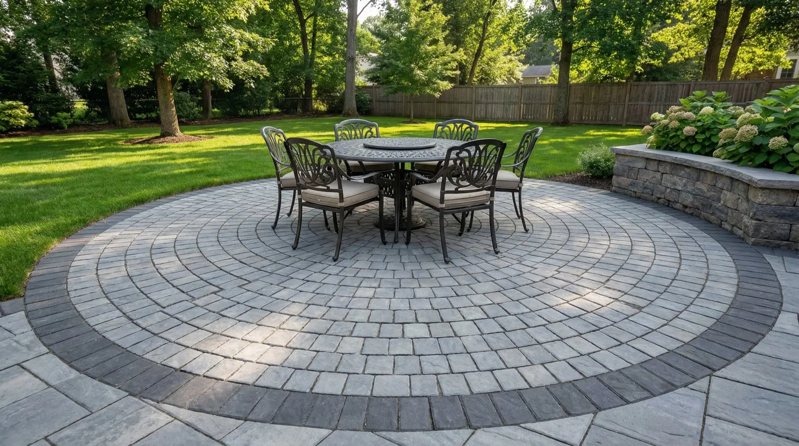 Circular Patio Design